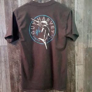 Guy Harvey Classic Grey Crew Neck Tee